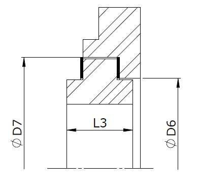 Desenho técnico – Selo Mecânico Tipo 53-54 / 53B-54B